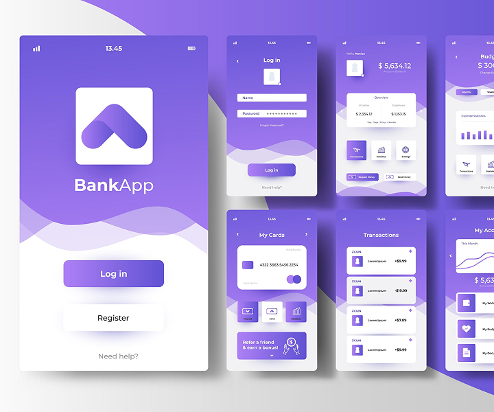 Banking App visual