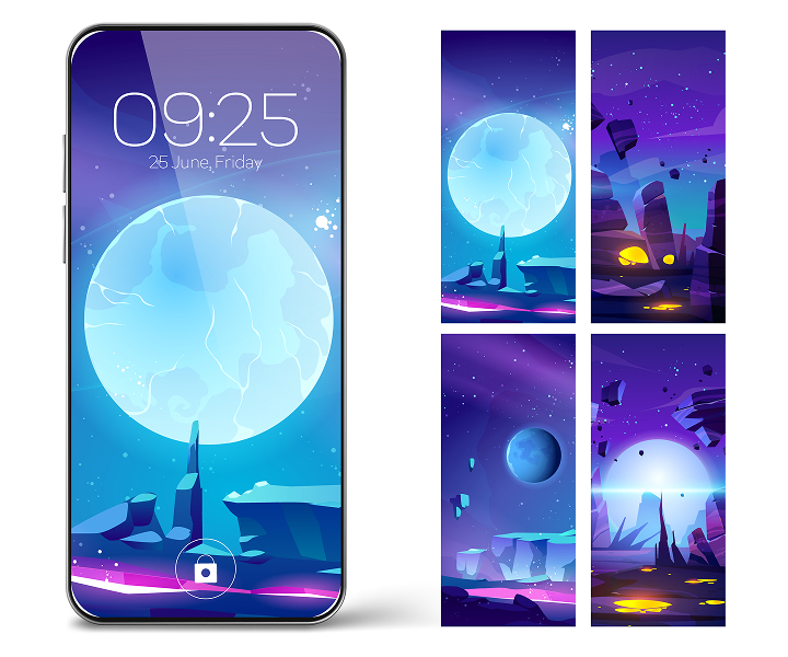 Screen Illustrations visual